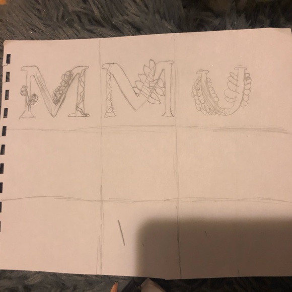 Name painting on canvas - Picture 3 of 4